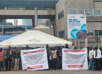 JUST IN: Ex-soldiers resume protest over unpaid benefits