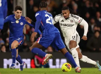 Liam Rosenior Watches from Stands as Chelsea Fall at Fulham